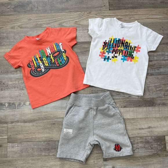 Billionaire Boys Club Other - Kids BBC set 2 shirts size 3t and shorts 4t